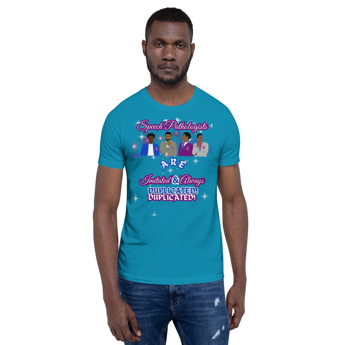 (Ebony Male) Imitated and Always Duplicated! Unisex T-Shirt