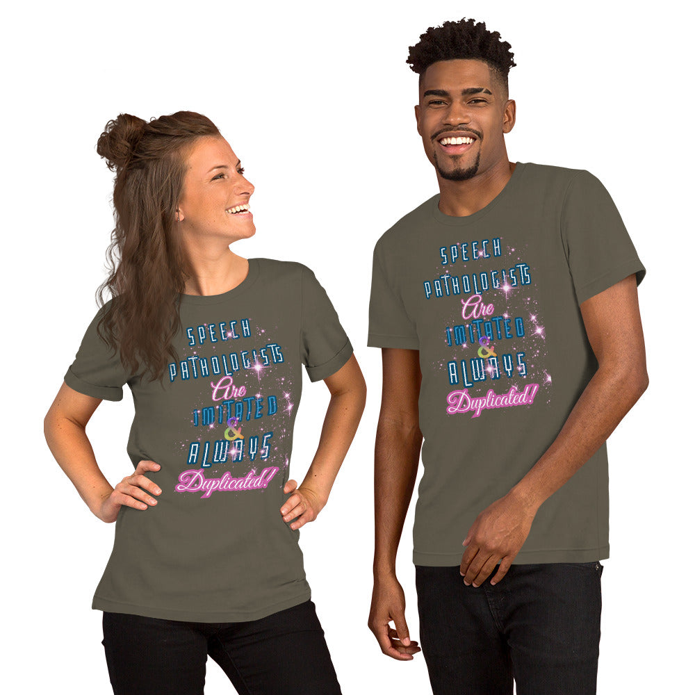 (Words Only) Imitated and Always Duplicated! Unisex T-Shirt