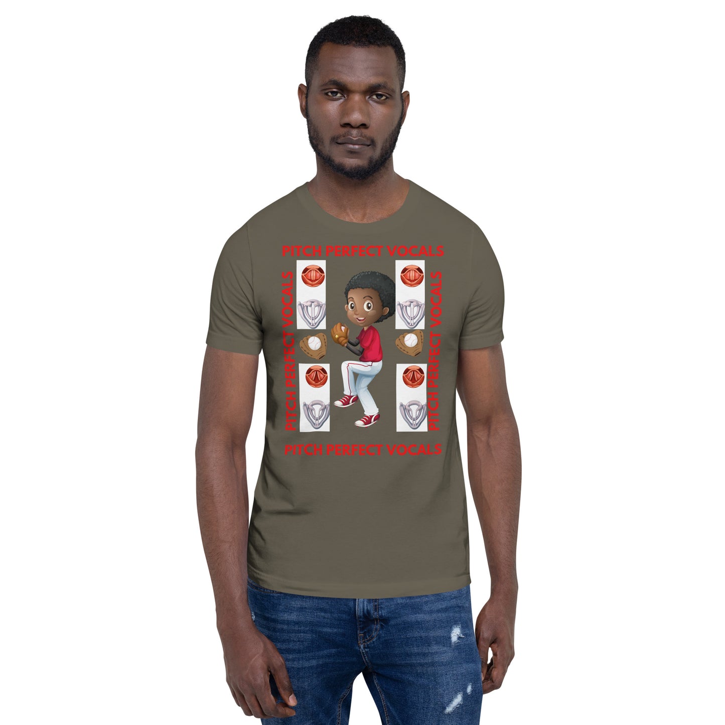 (Ebony) Pitch Perfect Vocals! Unisex T-Shirt