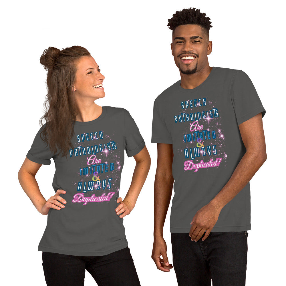 (Words Only) Imitated and Always Duplicated! Unisex T-Shirt