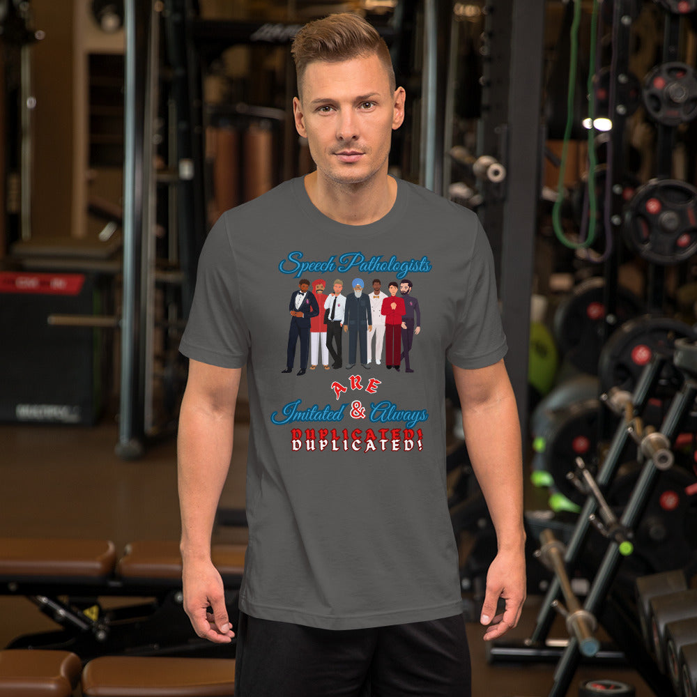 (Multicultural Men) Imitated and Always Duplicated! Unisex T-Shirt