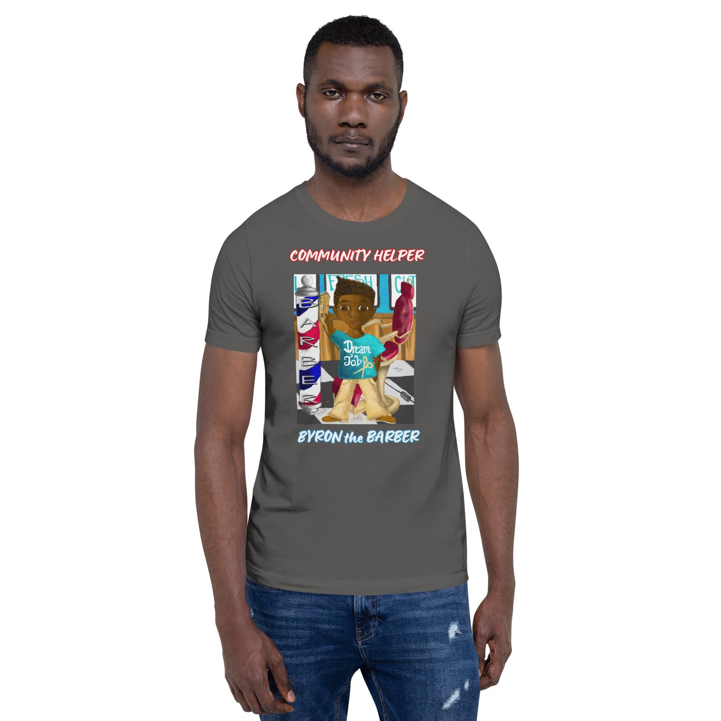 Byron the Barber (Community Helper) Unisex T-Shirt