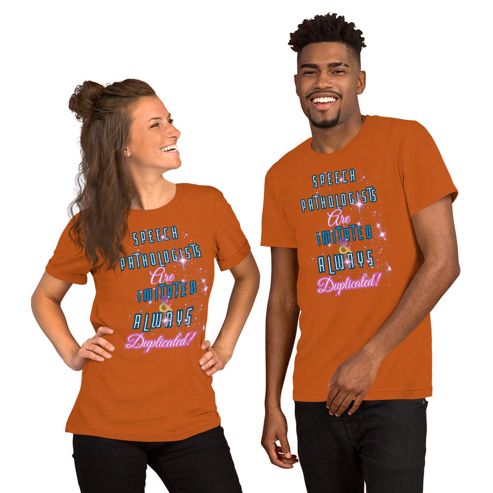 (Words Only) Imitated and Always Duplicated! Unisex T-Shirt