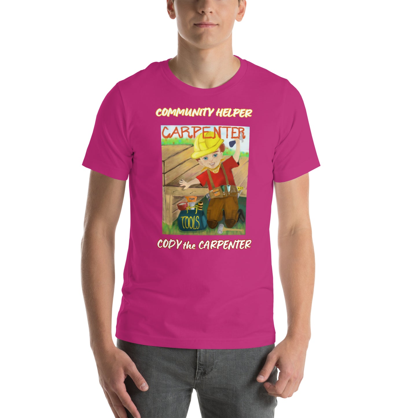Cody the Carpenter (Community Helper) Unisex T-Shirt