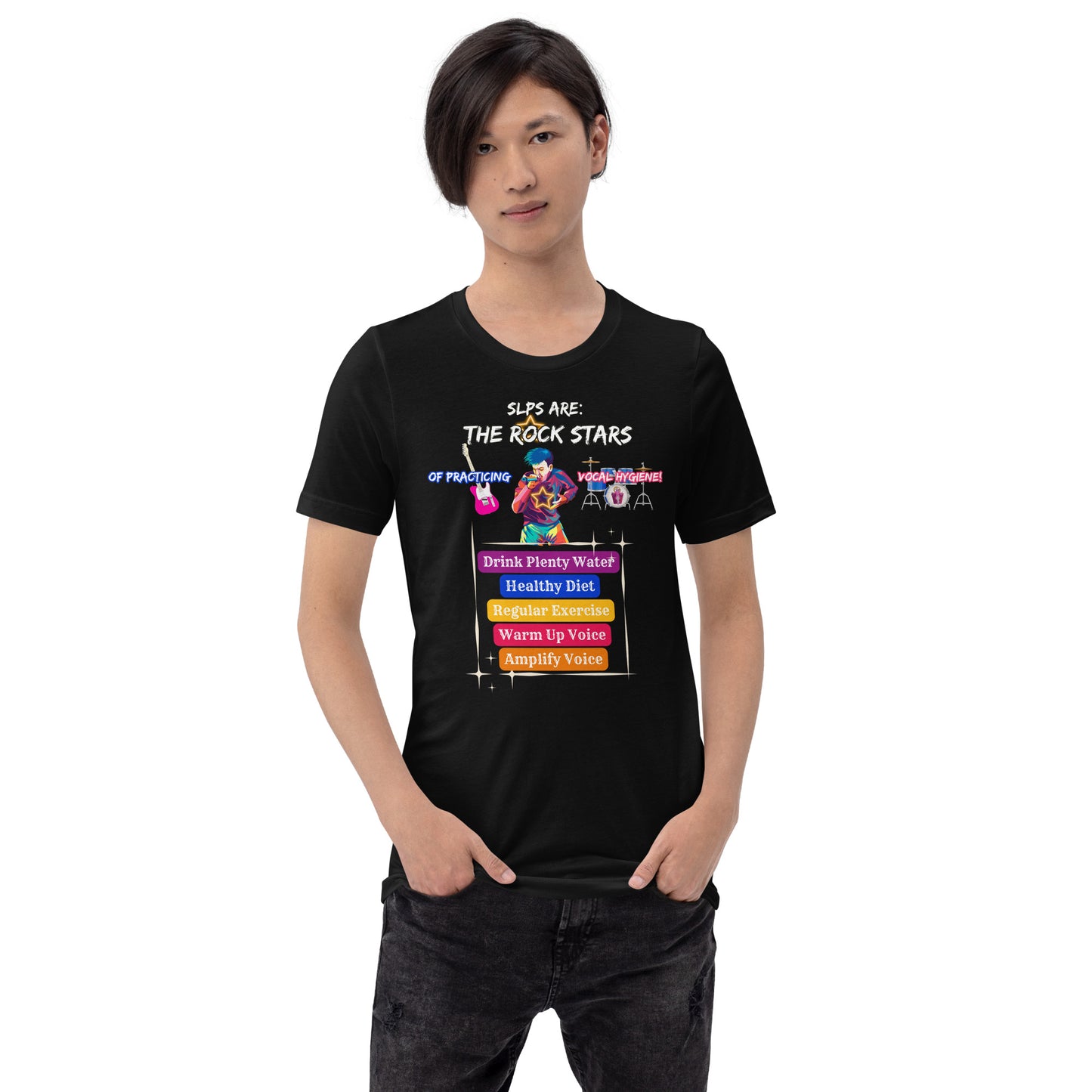 Rock Stars Of Vocal Hygiene! Unisex (T-Shirt)