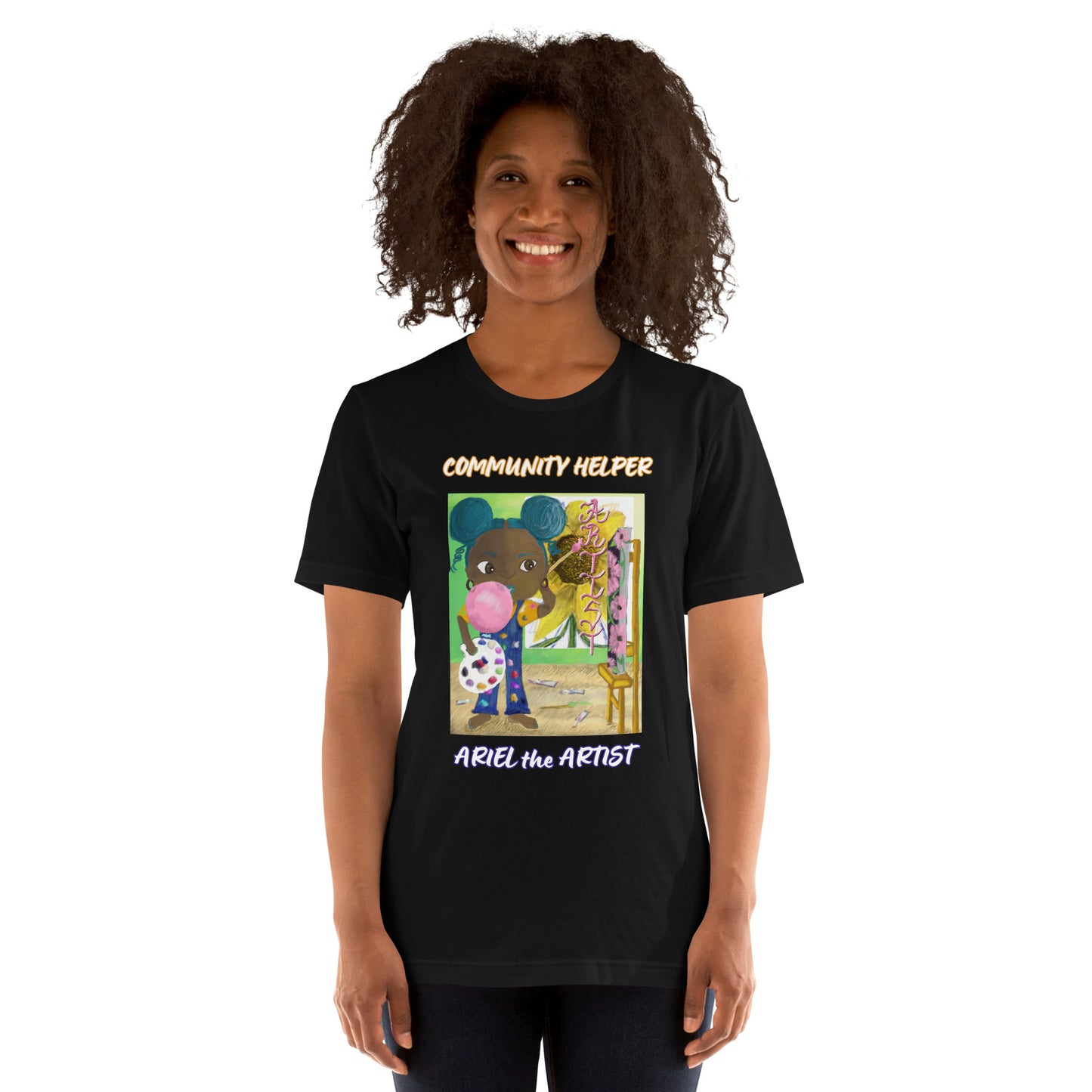 Ariel the Artist (Community Helper) Unisex T-Shirt