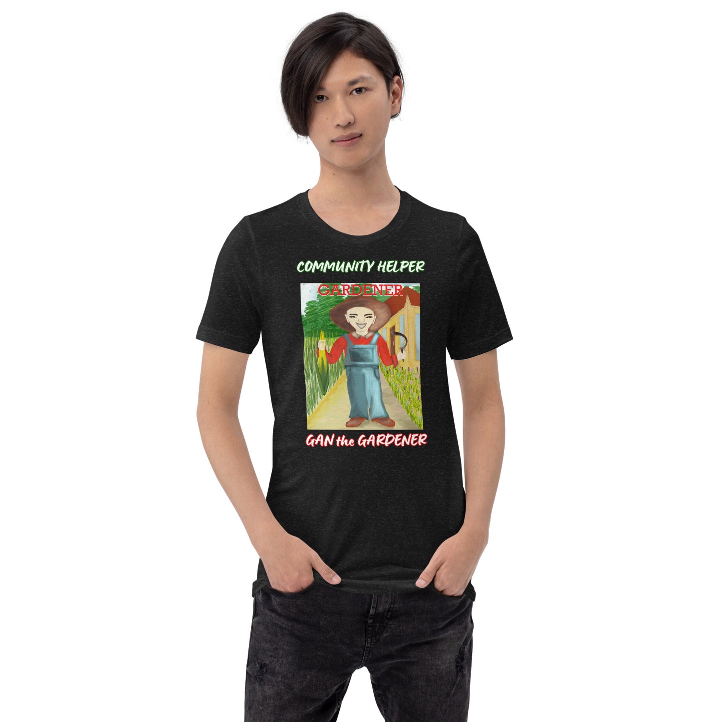 Gan the Gardener (Community Helper) Unisex T-Shirt