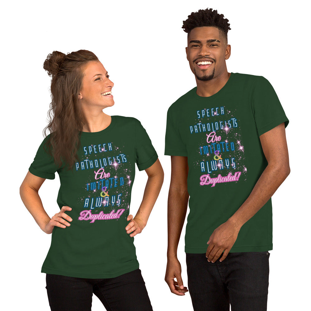(Words Only) Imitated and Always Duplicated! Unisex T-Shirt