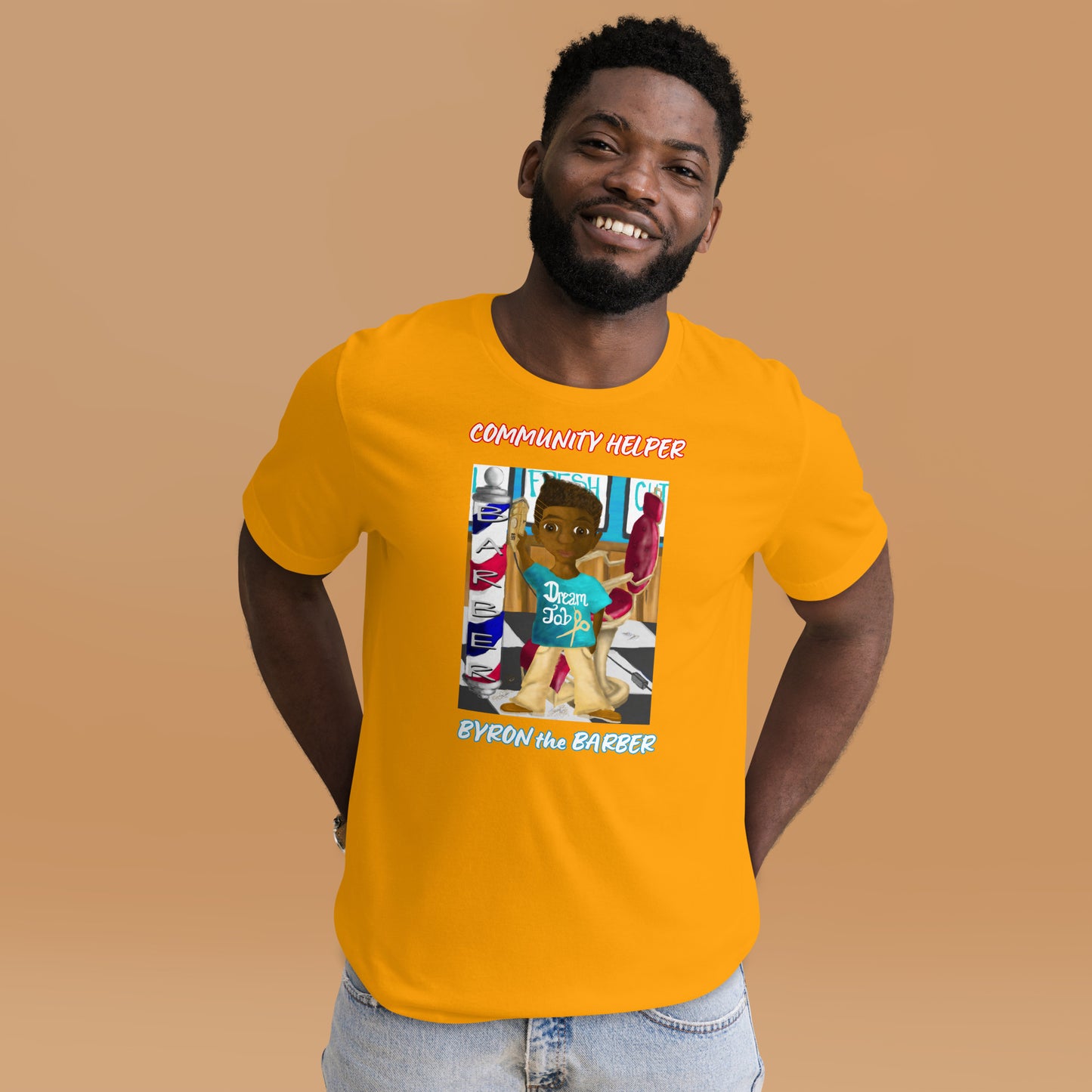 Byron the Barber (Community Helper) Unisex T-Shirt