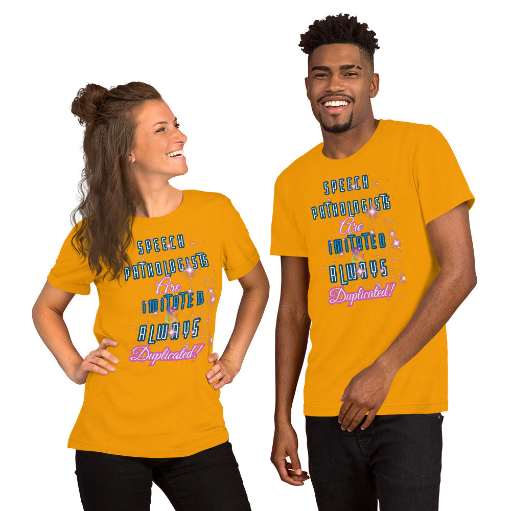 (Words Only) Imitated and Always Duplicated! Unisex T-Shirt