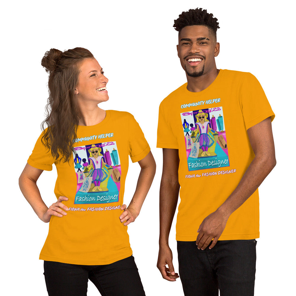Fiona the Fashion Designer (Community Helper) Unisex T-Shirt