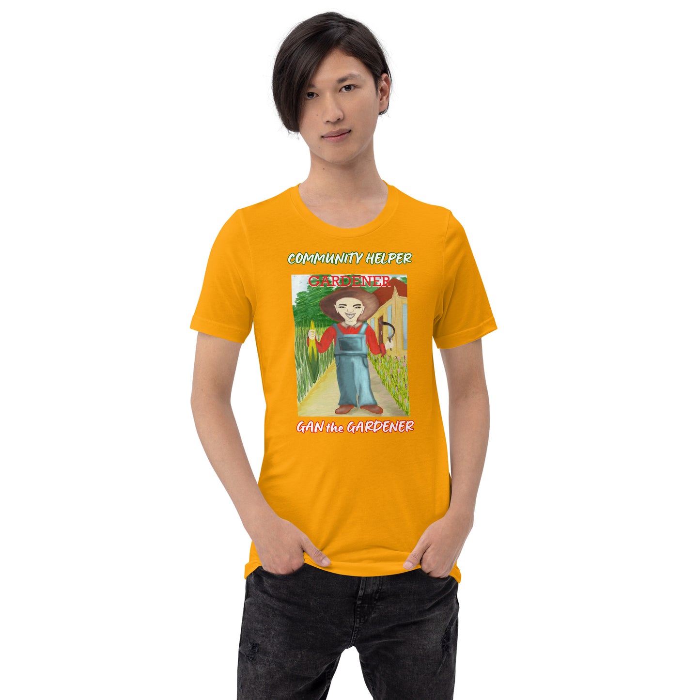 Gan the Gardener (Community Helper) Unisex T-Shirt