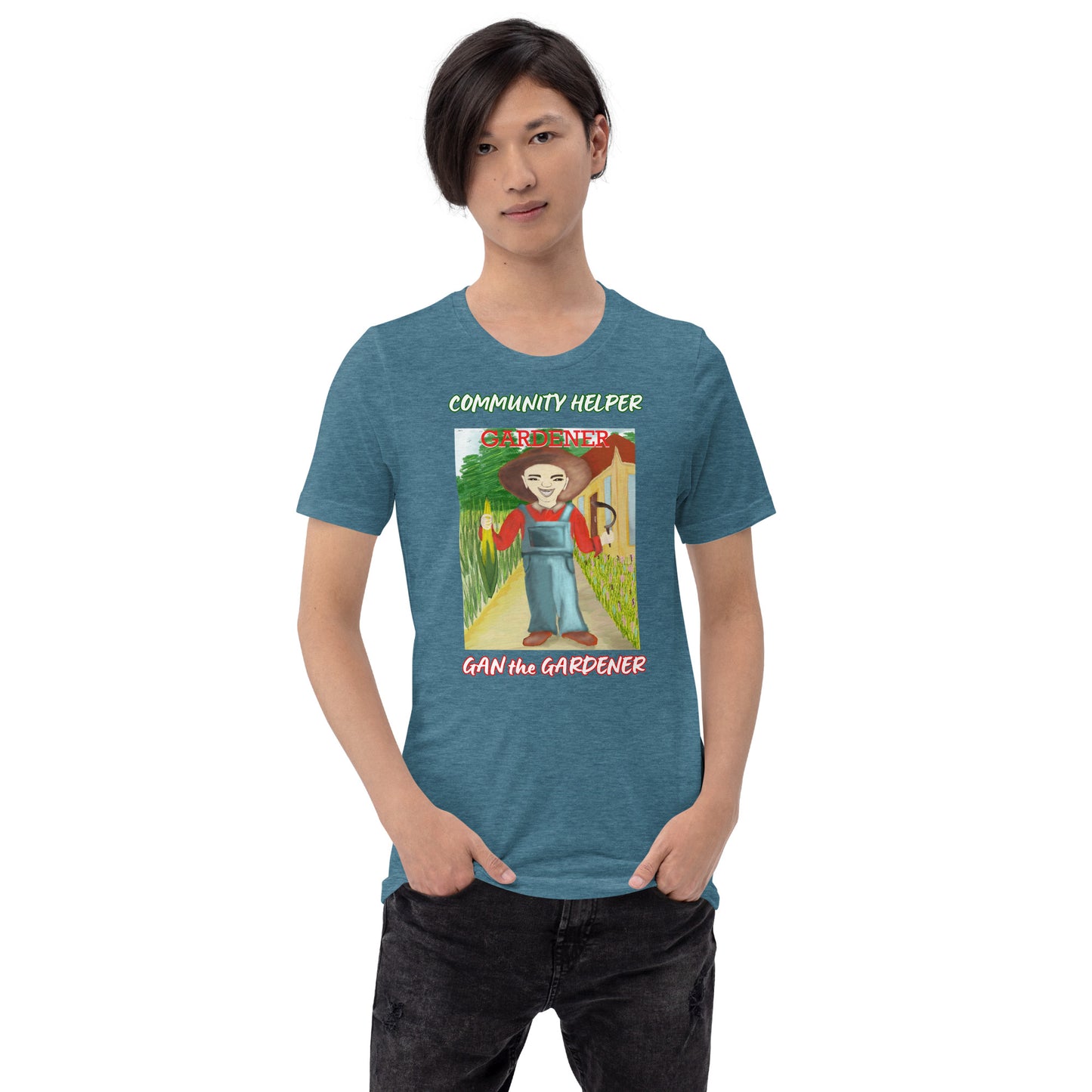 Gan the Gardener (Community Helper) Unisex T-Shirt