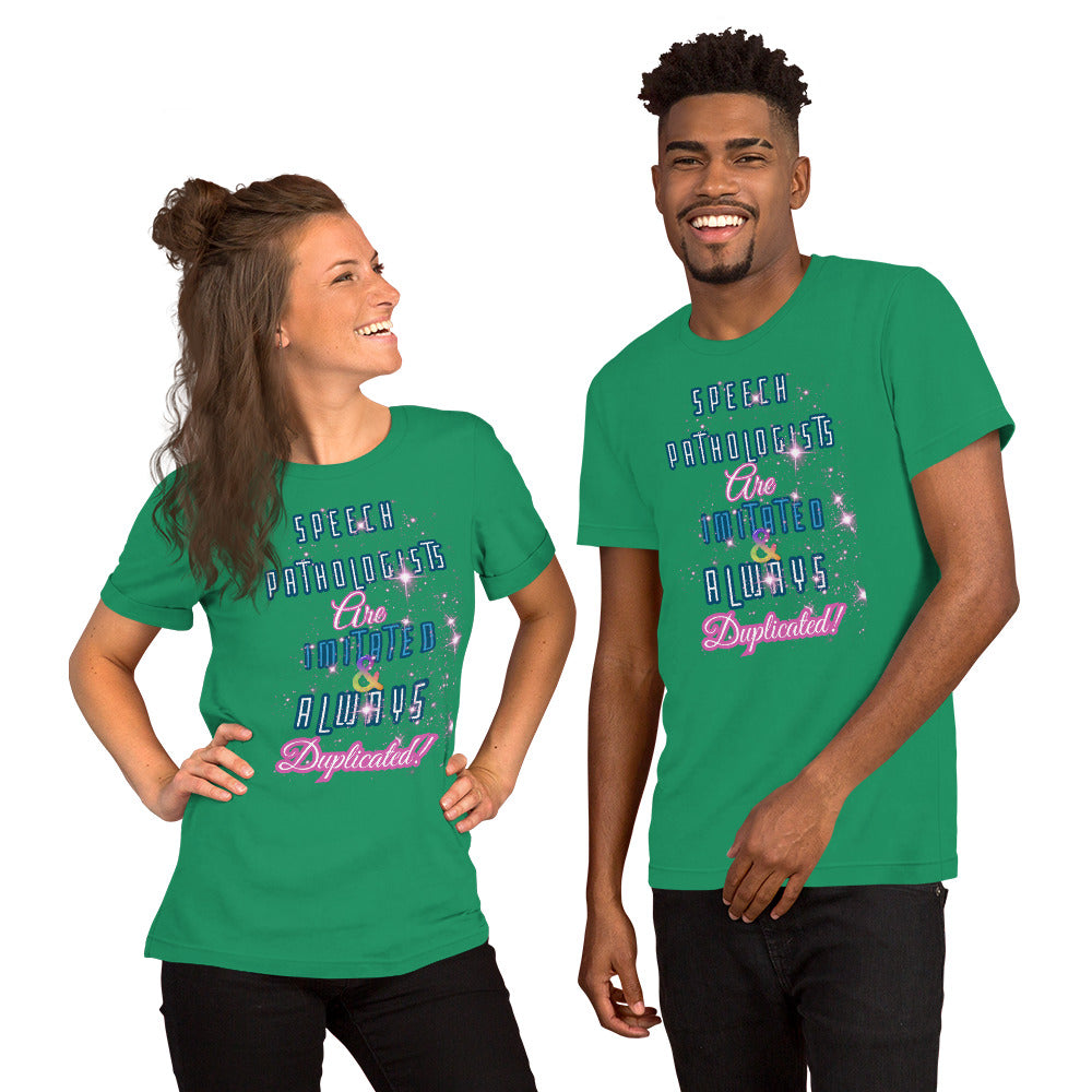 (Words Only) Imitated and Always Duplicated! Unisex T-Shirt