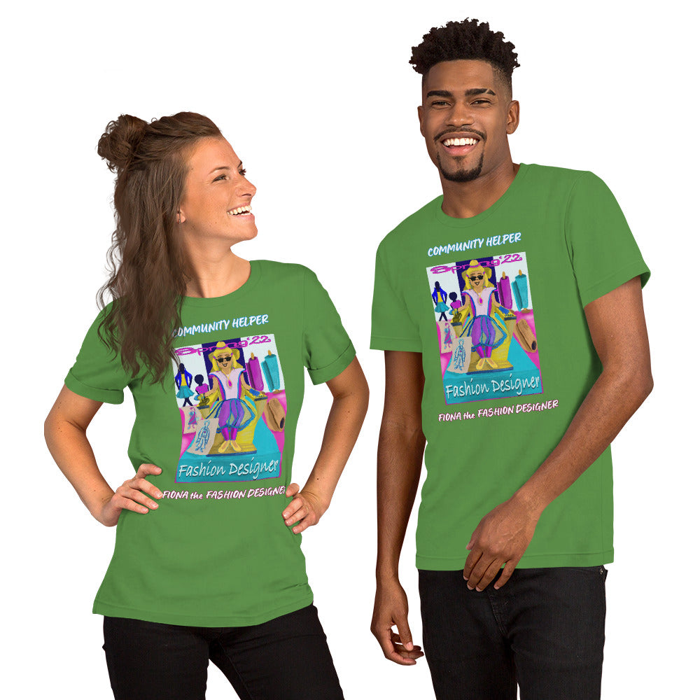 Fiona the Fashion Designer (Community Helper) Unisex T-Shirt