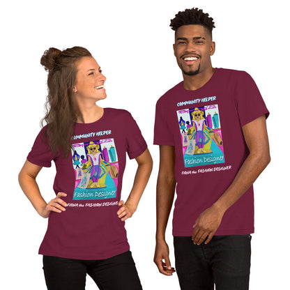 Fiona the Fashion Designer (Community Helper) Unisex T-Shirt