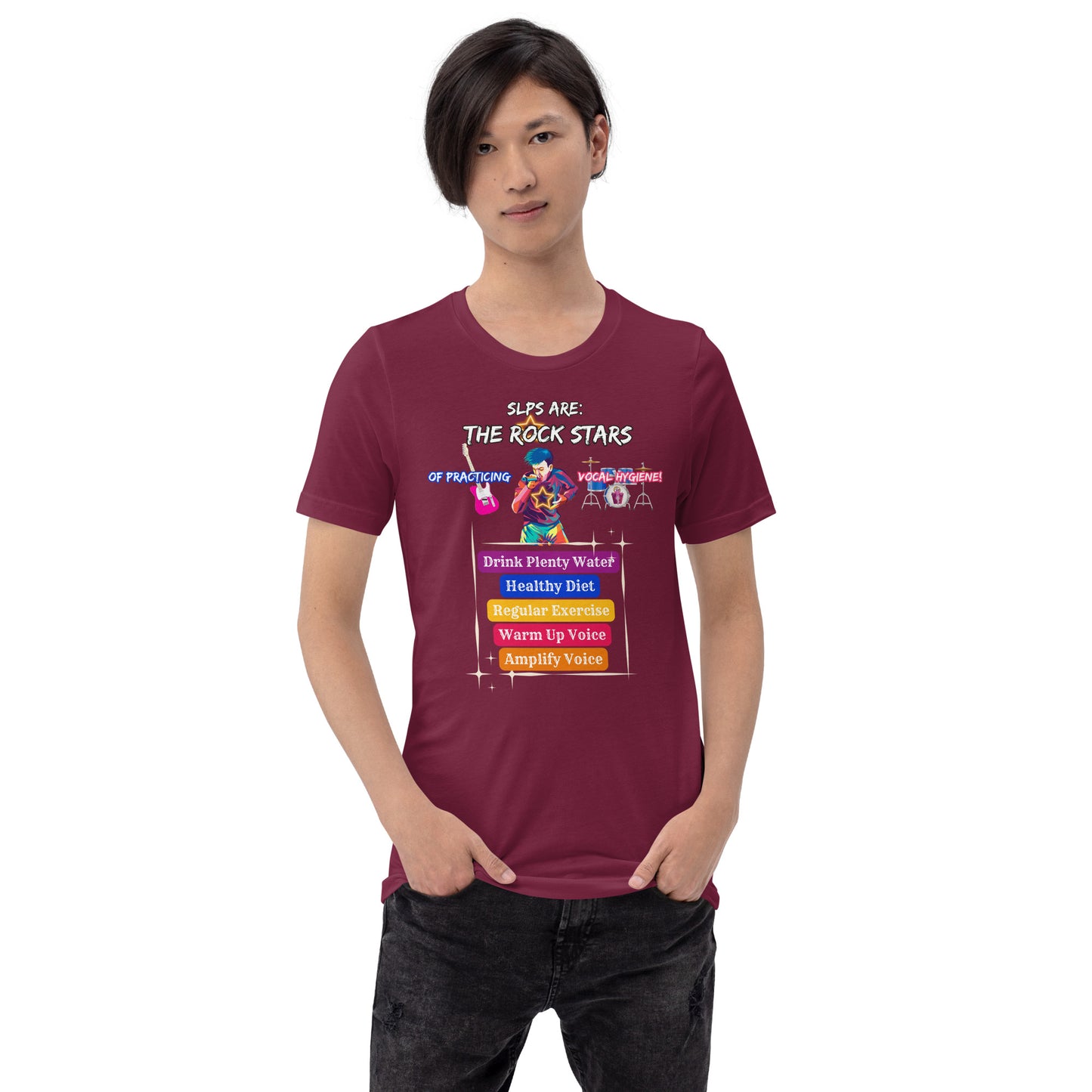 Rock Stars Of Vocal Hygiene! Unisex (T-Shirt)