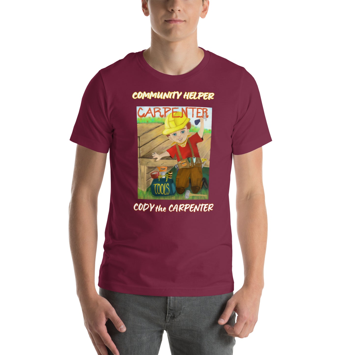 Cody the Carpenter (Community Helper) Unisex T-Shirt
