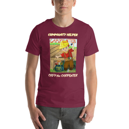 Cody the Carpenter (Community Helper) Unisex T-Shirt