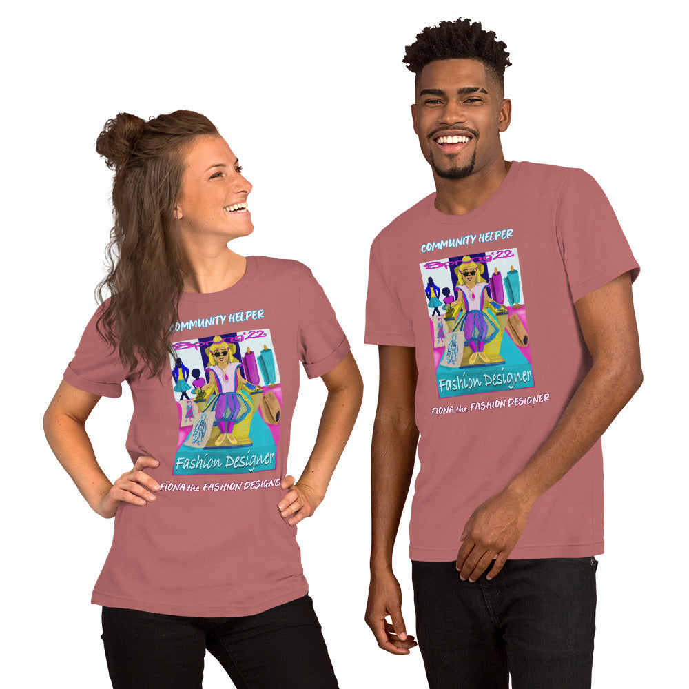Fiona the Fashion Designer (Community Helper) Unisex T-Shirt