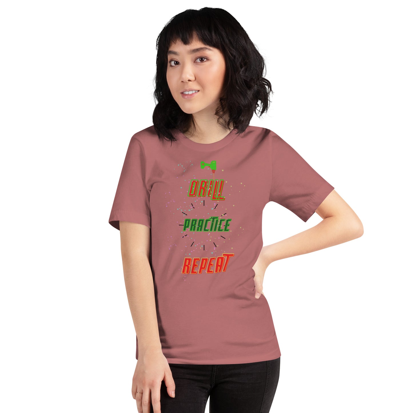 Drill Practice Repeat! Unisex (T-Shirt)