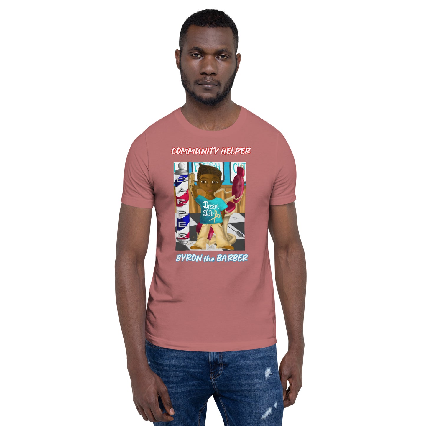 Byron the Barber (Community Helper) Unisex T-Shirt