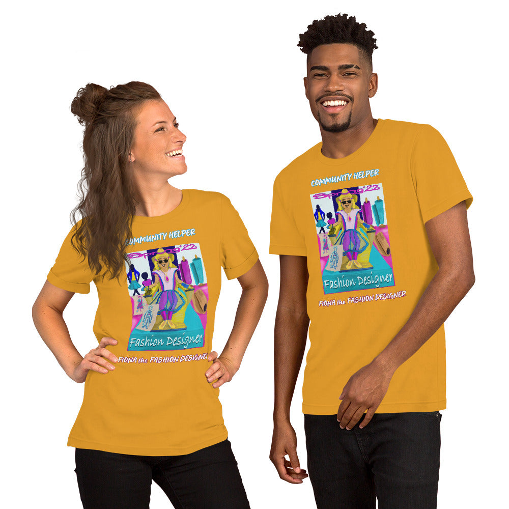 Fiona the Fashion Designer (Community Helper) Unisex T-Shirt