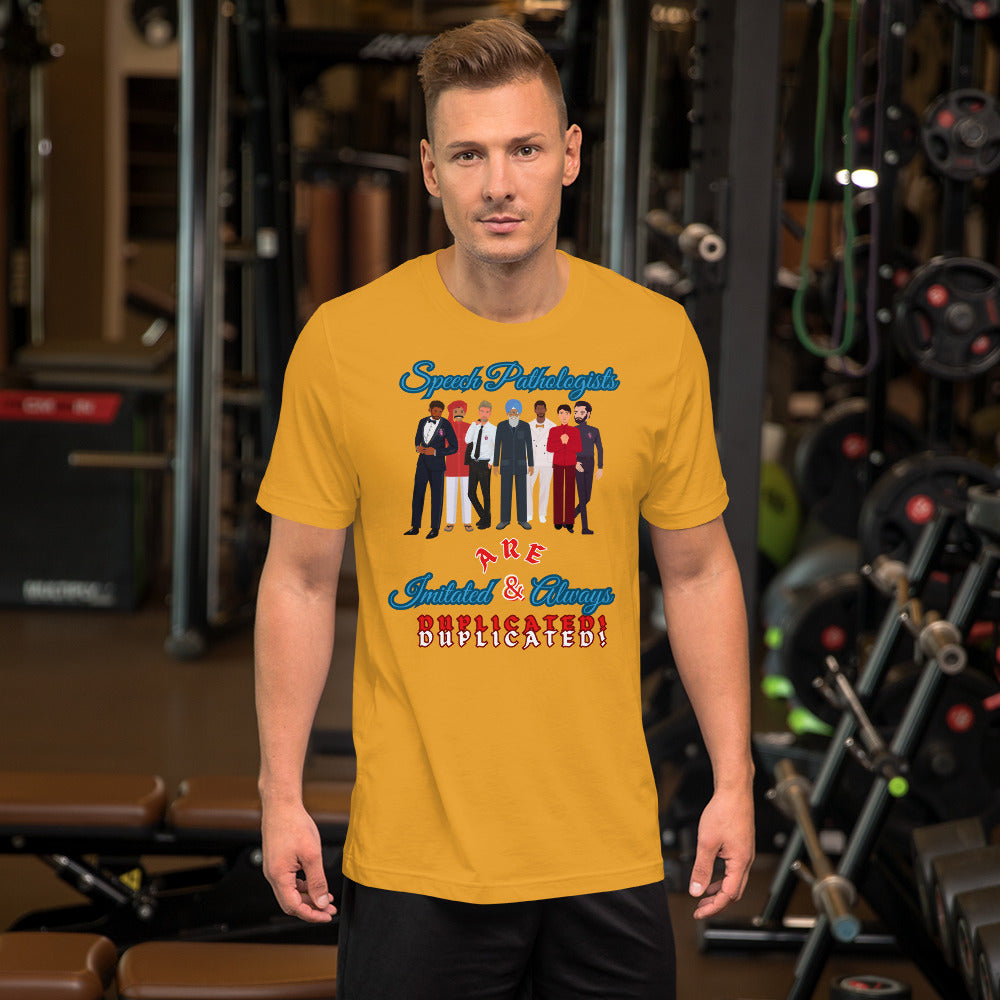 (Multicultural Men) Imitated and Always Duplicated! Unisex T-Shirt