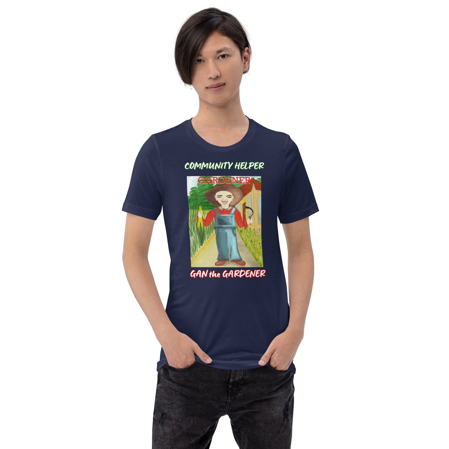 Gan the Gardener (Community Helper) Unisex T-Shirt