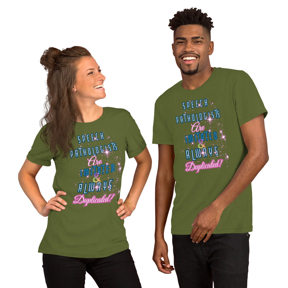(Words Only) Imitated and Always Duplicated! Unisex T-Shirt