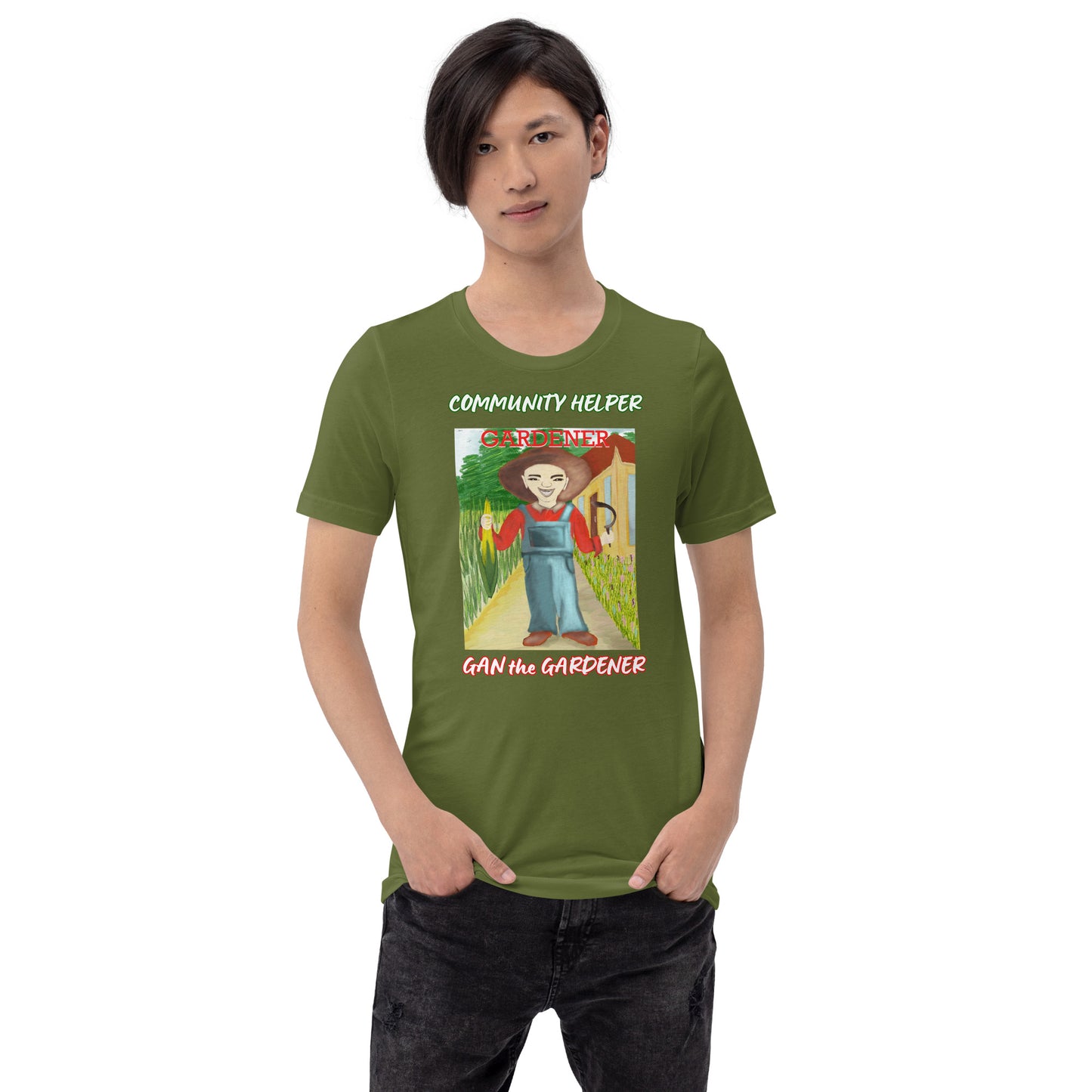 Gan the Gardener (Community Helper) Unisex T-Shirt