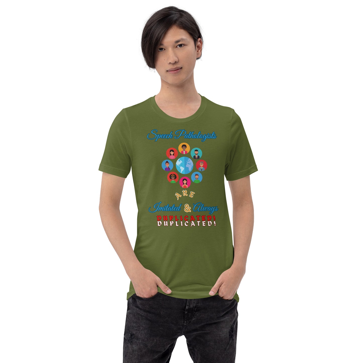 (Multicultural) Imitated and Always Duplicated! Unisex (T-Shirt)