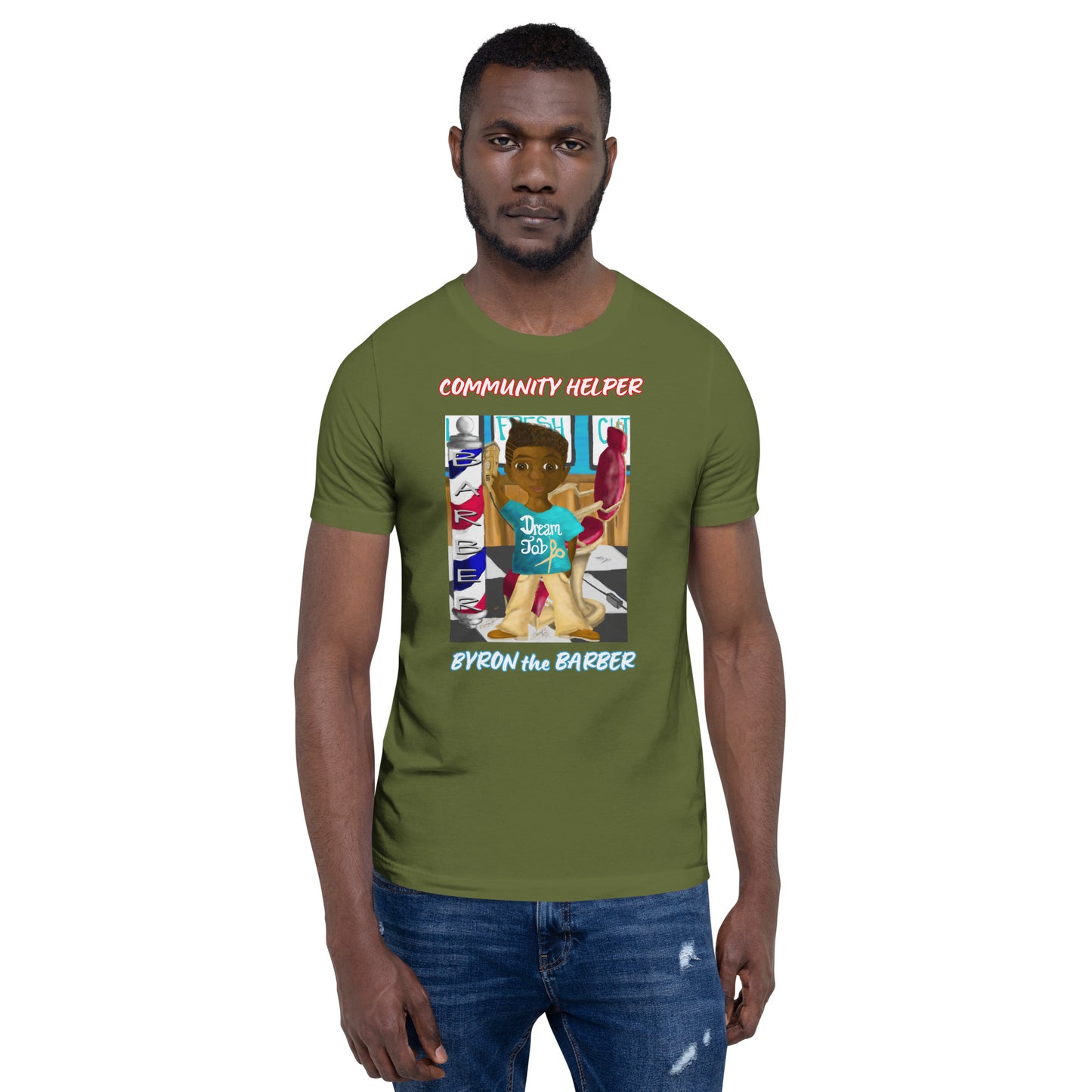 Byron the Barber (Community Helper) Unisex T-Shirt