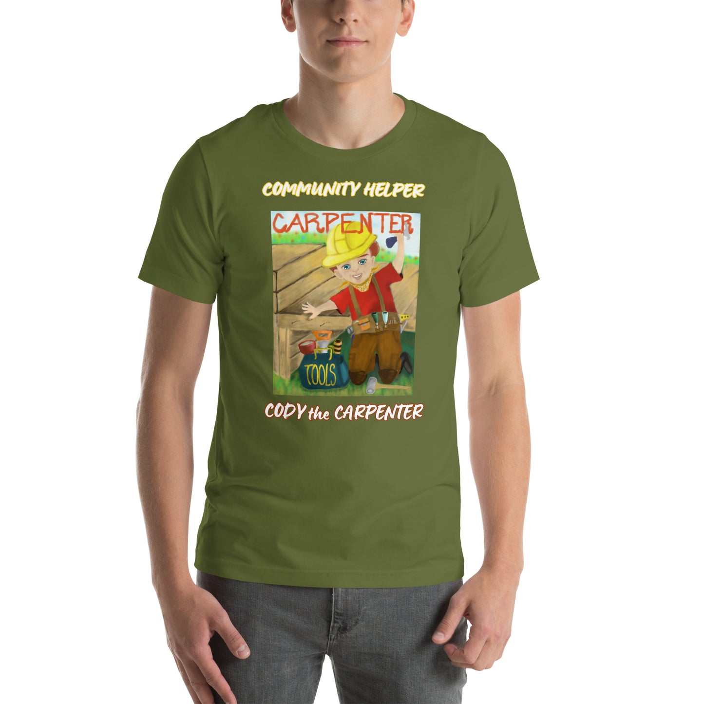 Cody the Carpenter (Community Helper) Unisex T-Shirt