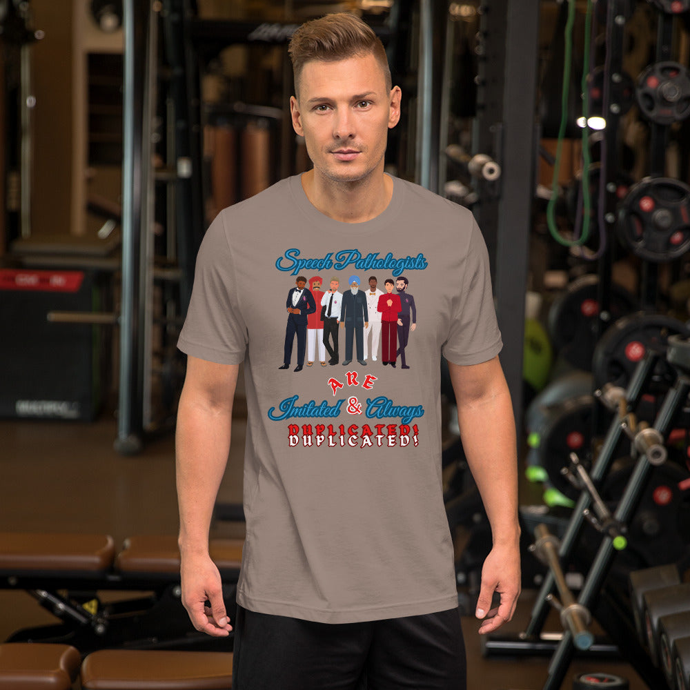 (Multicultural Men) Imitated and Always Duplicated! Unisex T-Shirt
