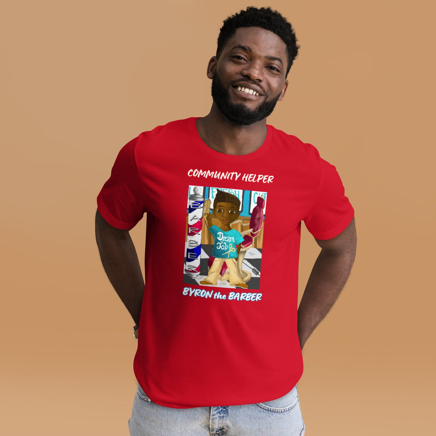 Byron the Barber (Community Helper) Unisex T-Shirt