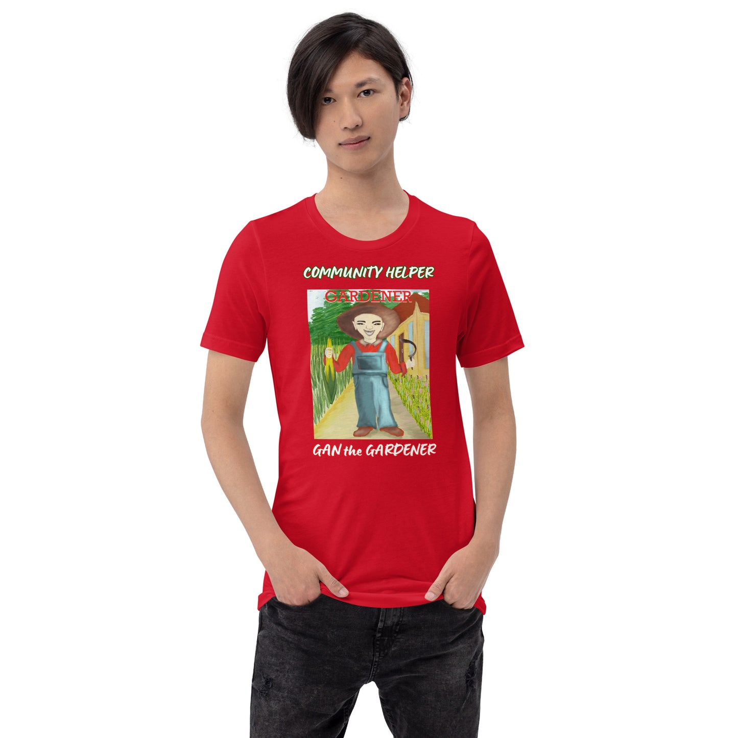 Gan the Gardener (Community Helper) Unisex T-Shirt