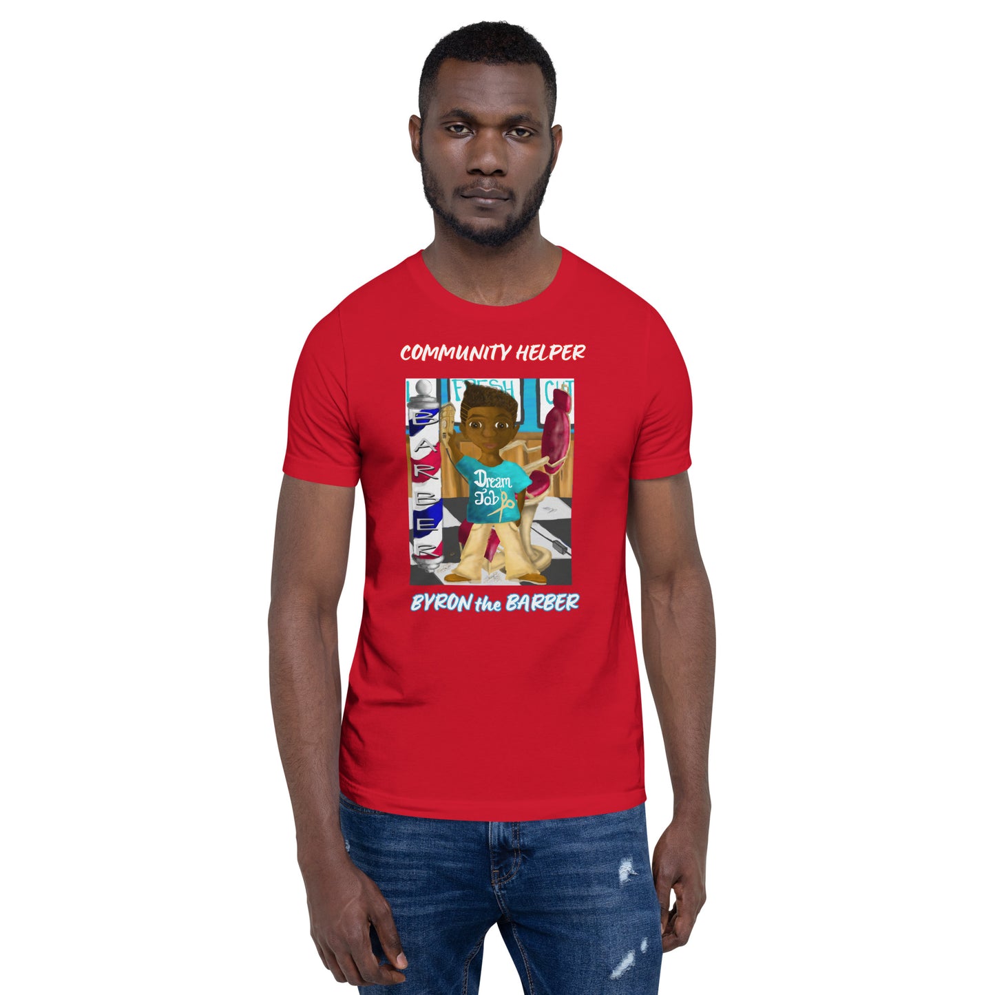 Byron the Barber (Community Helper) Unisex T-Shirt