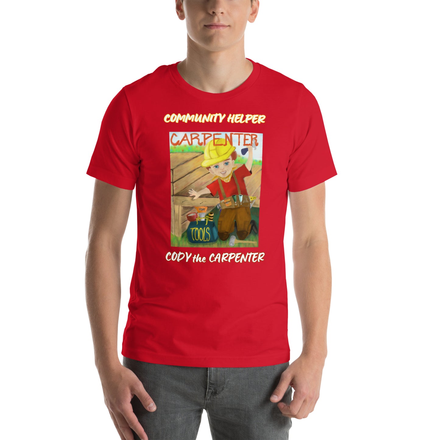 Cody the Carpenter (Community Helper) Unisex T-Shirt