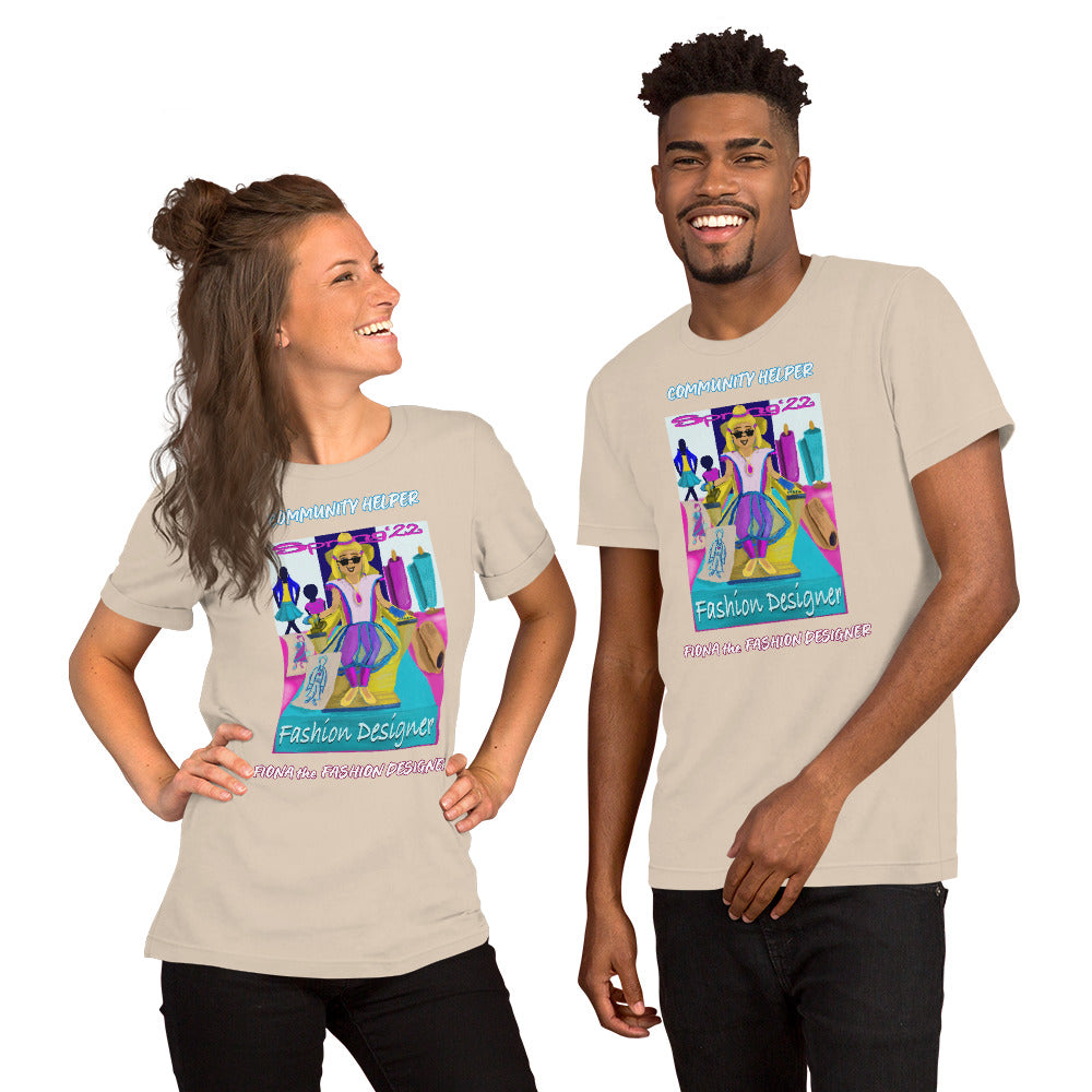 Fiona the Fashion Designer (Community Helper) Unisex T-Shirt