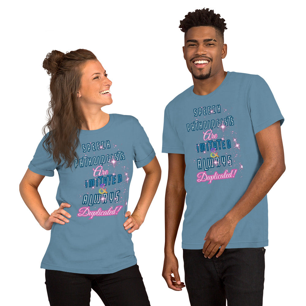 (Words Only) Imitated and Always Duplicated! Unisex T-Shirt