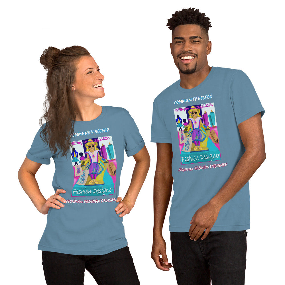 Fiona the Fashion Designer (Community Helper) Unisex T-Shirt