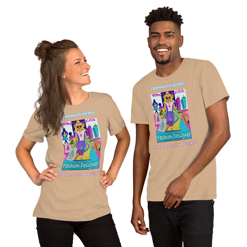 Fiona the Fashion Designer (Community Helper) Unisex T-Shirt
