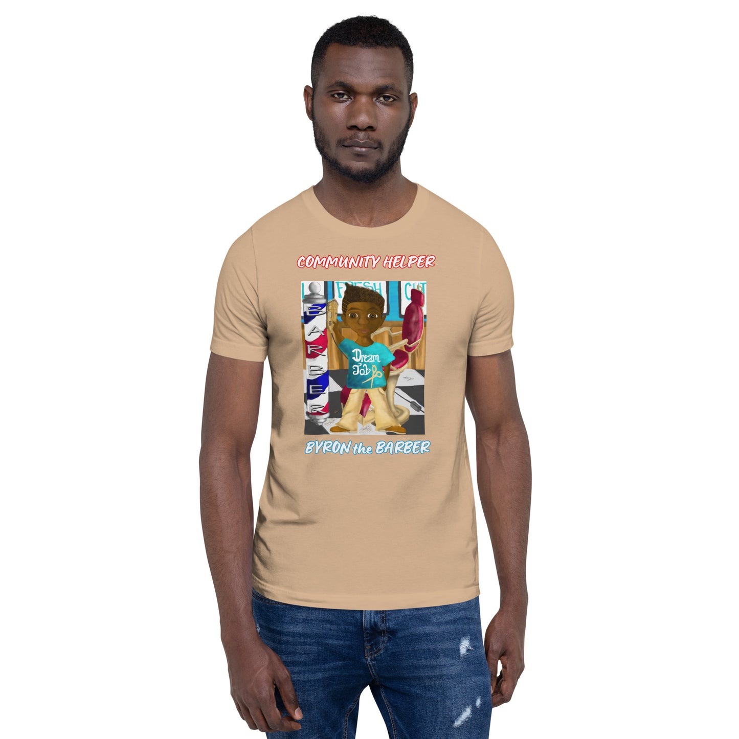 Byron the Barber (Community Helper) Unisex T-Shirt