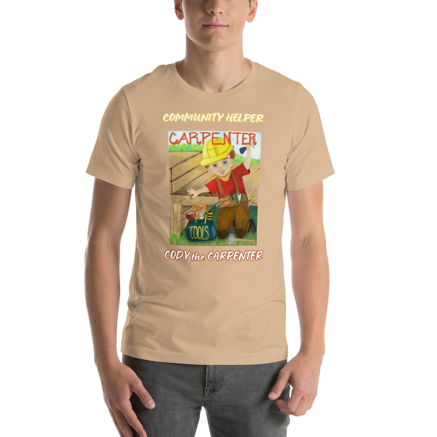 Cody the Carpenter (Community Helper) Unisex T-Shirt