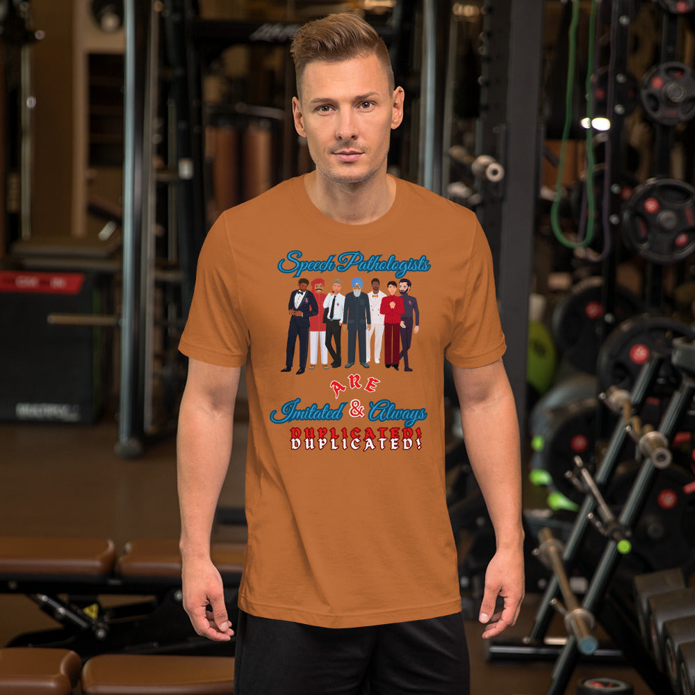 (Multicultural Men) Imitated and Always Duplicated! Unisex T-Shirt