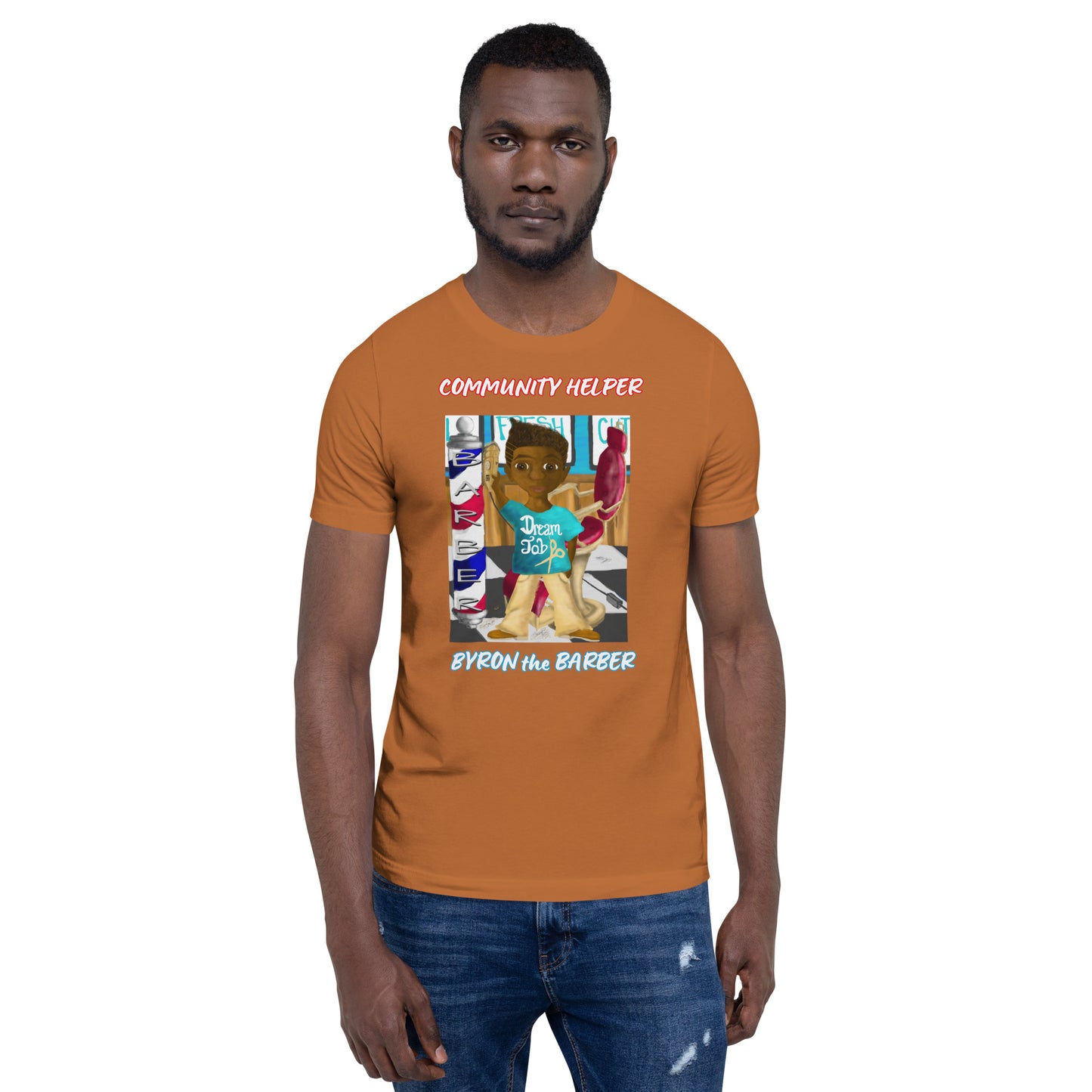Byron the Barber (Community Helper) Unisex T-Shirt