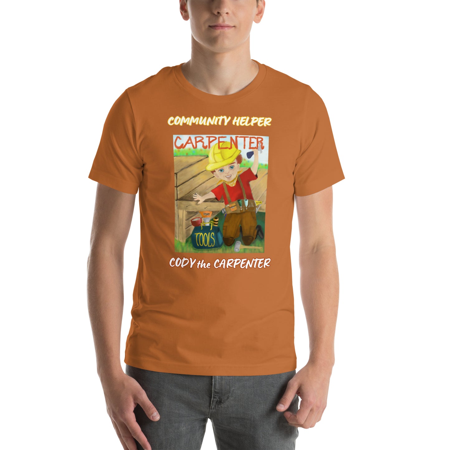 Cody the Carpenter (Community Helper) Unisex T-Shirt