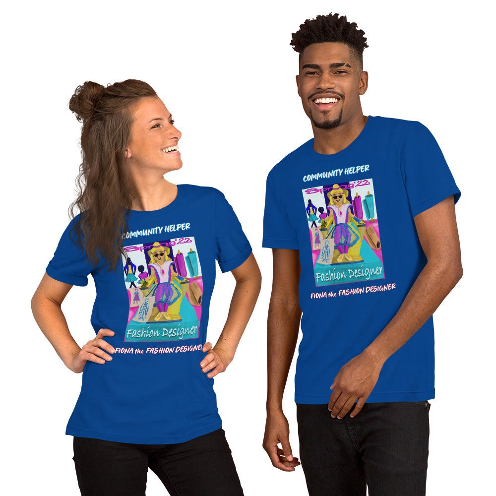 Fiona the Fashion Designer (Community Helper) Unisex T-Shirt