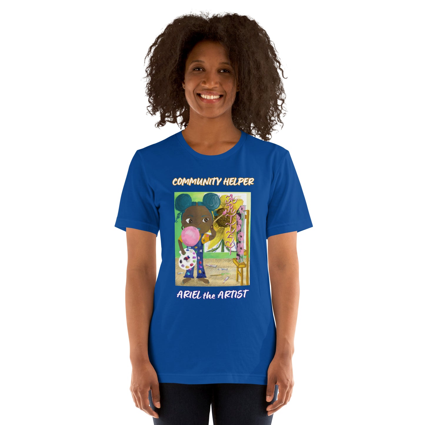 Ariel the Artist (Community Helper) Unisex T-Shirt